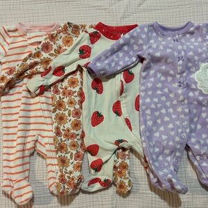 Newborn Girl Sleeper Bundle